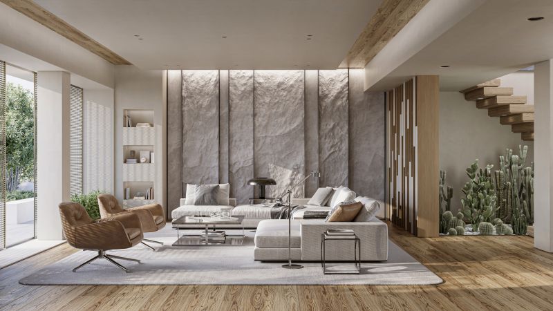 Tile Service - Living Room Accent Wall